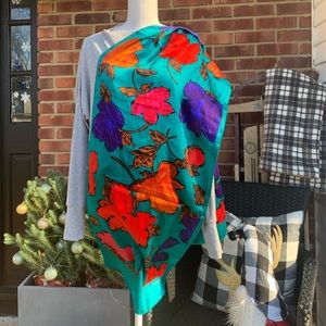 Vintage Christian Dior Silk Scarf EUC